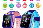 Kids Smart Watch GPS GSM Touch Screen Tracker SOS Camera Flashlight Childrens Waterproof