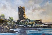 carrigaholt castle watercolour
