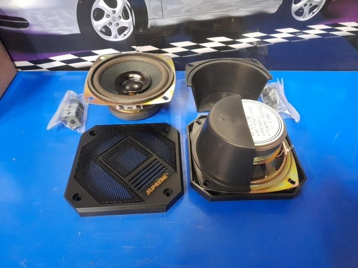 4 inch dual cone door speakers