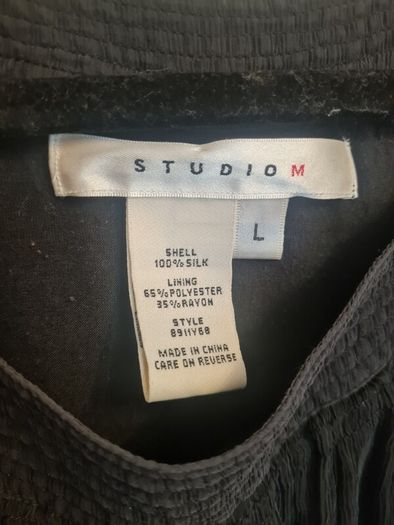 Studio M, silk dress
