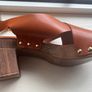 New Tan Sandals Image 3