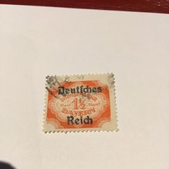 Rare Old German stamp