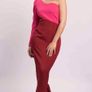 Lollies One-shoulder Puffed Maxi Dress Image 6