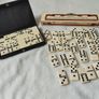 Dominoes in black case & House of Marbles Image 2