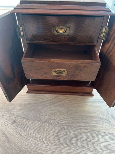 Antique collectors cabinet