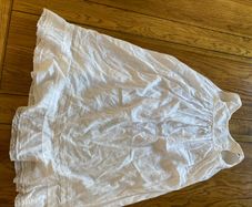 Antique French christening gown
