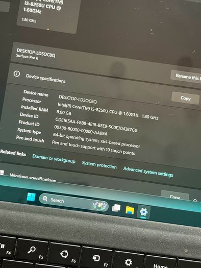 Surface Pro 6