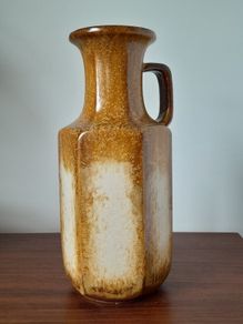 Mid Century Scheurich Keramik Vase