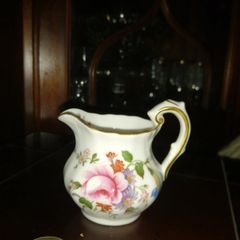 Porcelain ROYAL Derby Crown milk jug
