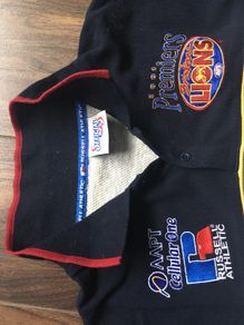 Brisbane Lions AFL, rugby jersey.... size L