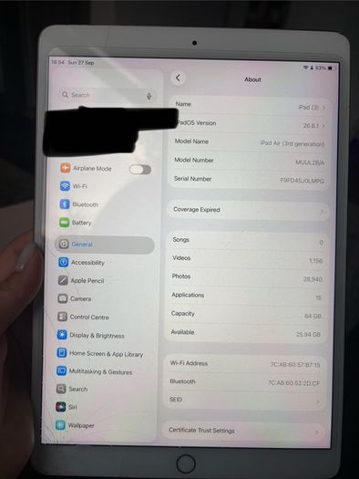 iPad Air 3