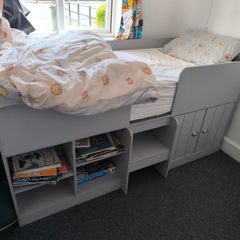 Orlando Low Sleeper Bed  Dove Grey