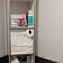 Swivel shelf and mirror white. Image 3