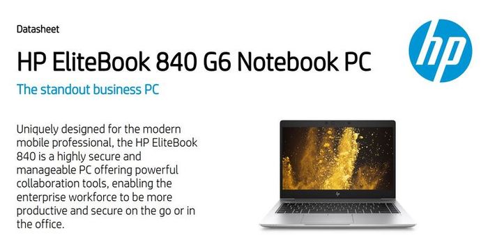 Hp Elitebook 840 G6 Win 11 Intel I7 16gb Ram 256gb Nvme SsSD