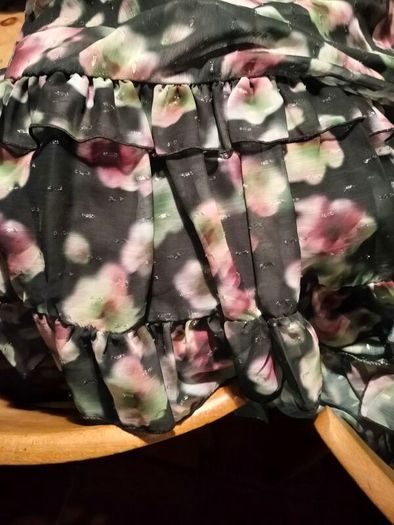 Yours London curve Plus Size Black Floral Print Maxi Smock Dress. Like new.