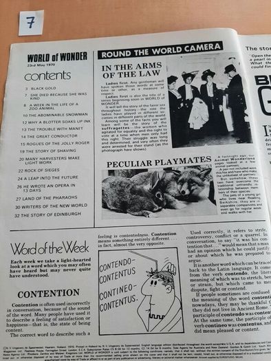 'World of Wonder' 1970s issues