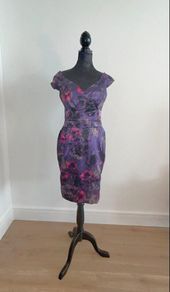 Brand New Ladies Purple Dress from Dunne Stores Size UK12 / EU 40