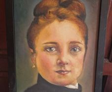 Original Natalia Gonzalez Martin Signed Portrait Painting