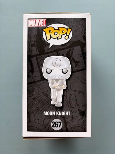 Funko Pop - Moon Knight Glow 267 Exclusive - Marvel - Vinyl Action Figure