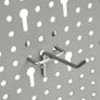 Wall-mounted Peg Boards 4 pcs 40x58 cm Steel Image 8