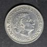 Netherlands 1966 Unc  2 1/2 Gulden - Juliana Silver coin Image 3