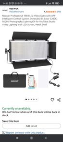 Neewer Professional 1904 LED Video Light with Intelligent Control System