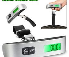 Digital luggage scale with battery included