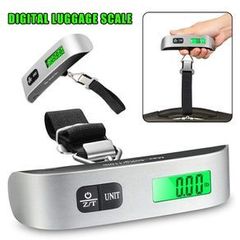 Digital luggage scale with battery included