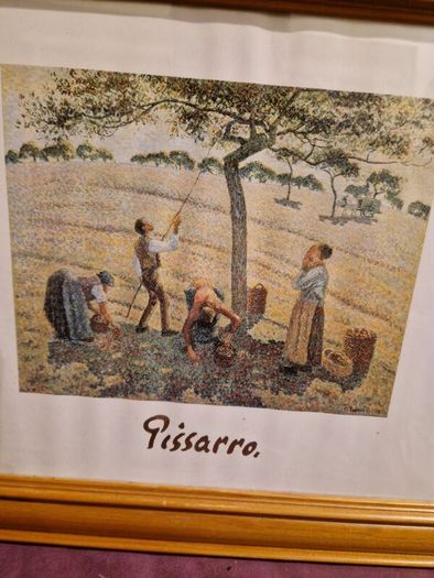 Apple Harvest by Pissarro framed print