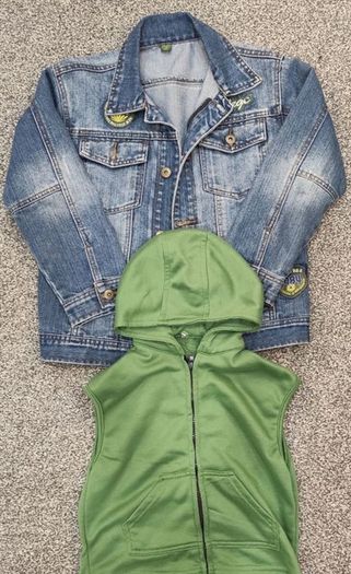 Boys denim jacket age 8-9