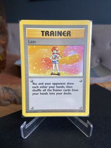 Pokemon Base set Lass 75/102 Near Mint Condition