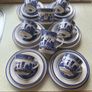 Vintage Arklow Pottery "Willow " 20 piece Teaset in Mint condition Image 2
