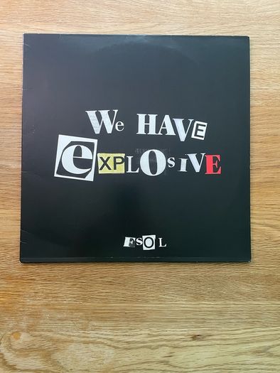 The Future Sound Of London - We Have Explosive - 12" Vinyl EP - 2021 RSD Limited Edition #0877 of 1500