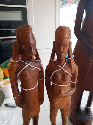 African figurine/statues/ carving ornaments decor masks home wooden hand carved tribal
