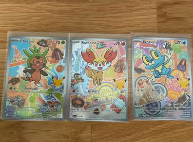 Pokemon First Partner Series 3 Kalos Starters