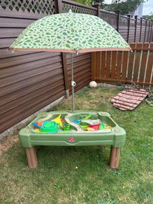 sand and water table