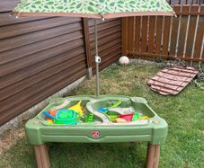 sand and water table