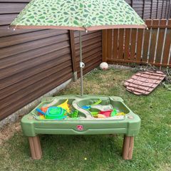 sand and water table