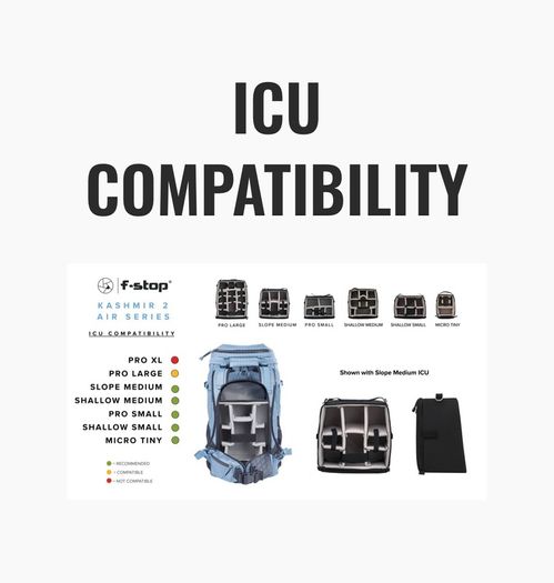 F stop camera backpack, Kashmir 2 Air