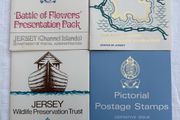Jersey stamps - 4 pictorial postage presentation packs