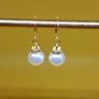 Handmade pearl earrings Image 2