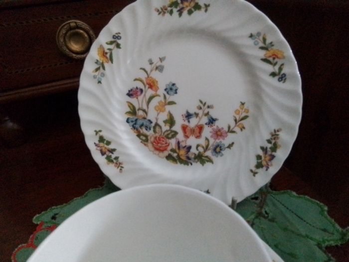 Trio of Aynsley " Cottage Garden"