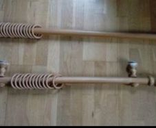 2 Curtain Poles