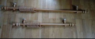 2 Curtain Poles
