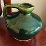 Stunning Green Govancroft Whisky Flagon Image 2