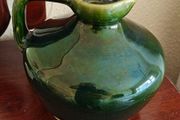 Stunning Green Govancroft Whisky Flagon