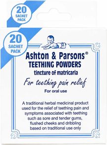 Brand new Ashton & Parsons Teething Powders x20