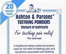 Brand new Ashton & Parsons Teething Powders x20