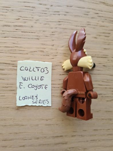 lego collt03 Willie E Coyote, series Looney Tunes
