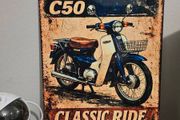 Metal sign
